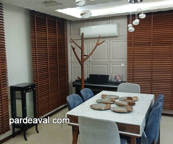 بهترین مرکز فروش پرده های کرکره ای چوبی با قیمت های عالی | پرده اول