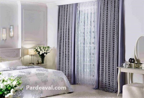 طراحی و دوخت انواع پرده اتاق خواب - پرده اول