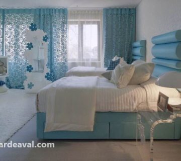 طراحی و دوخت انواع پرده اتاق خواب - پرده اول