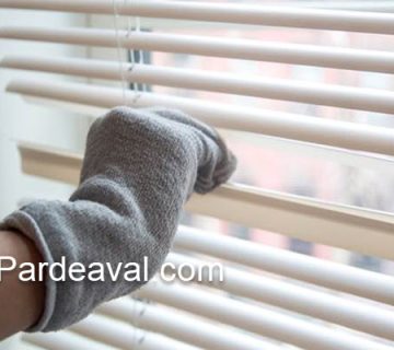 آشنایی با طریقه شستشوی پرده زبرا | پرده اول
