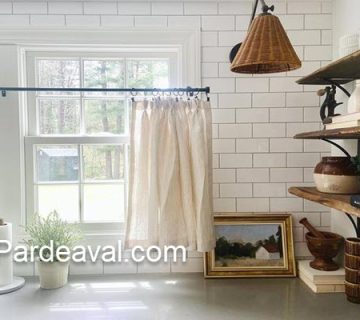 دوخت انواع پرده برای آشپزخانه | پرده اول