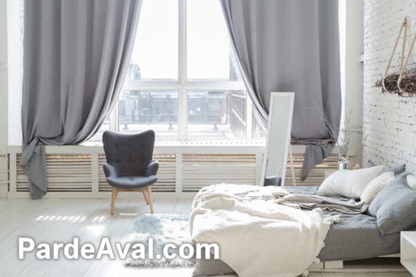 طراحی و دوخت پرده اتاق خواب | پرده اول