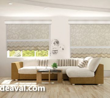 خرید پرده دابل شید در الهیه
