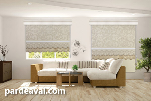 خرید پرده دابل شید در الهیه